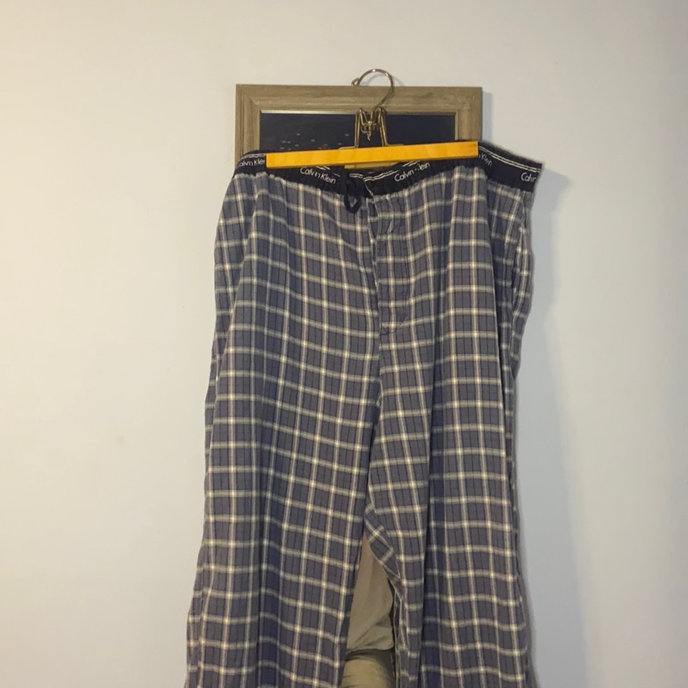 Men’s Calvin Klein Plaid Pajama Pants